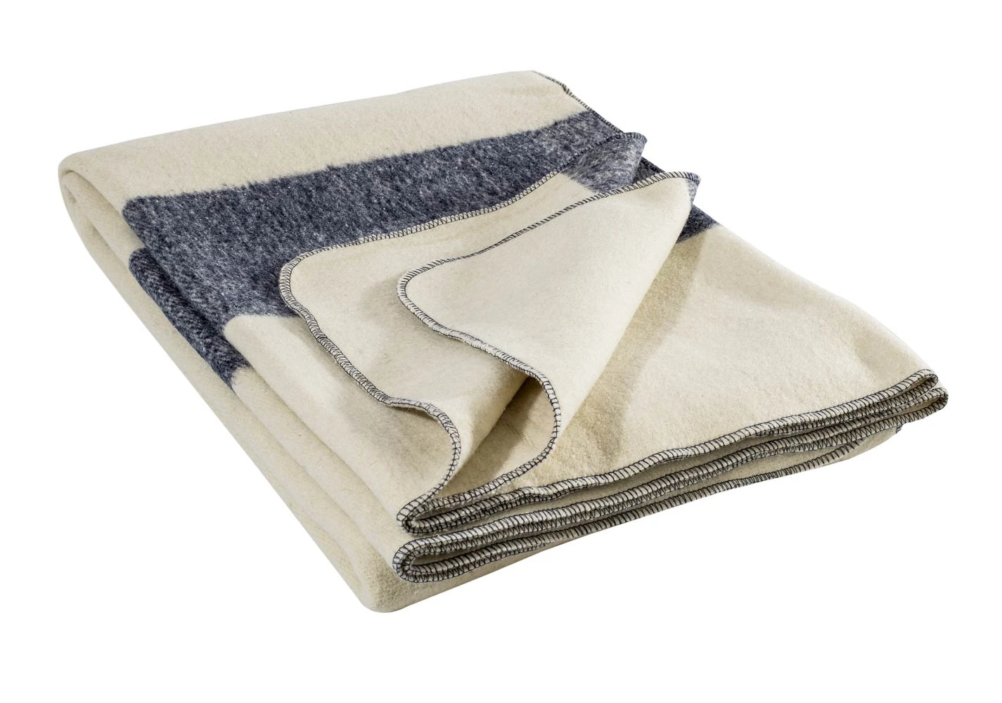 Wolldecke US Navy Weiss-blau 228x150cm 4 Wolldecke US Navy Weiss-blau 228x150cm – Bild 2