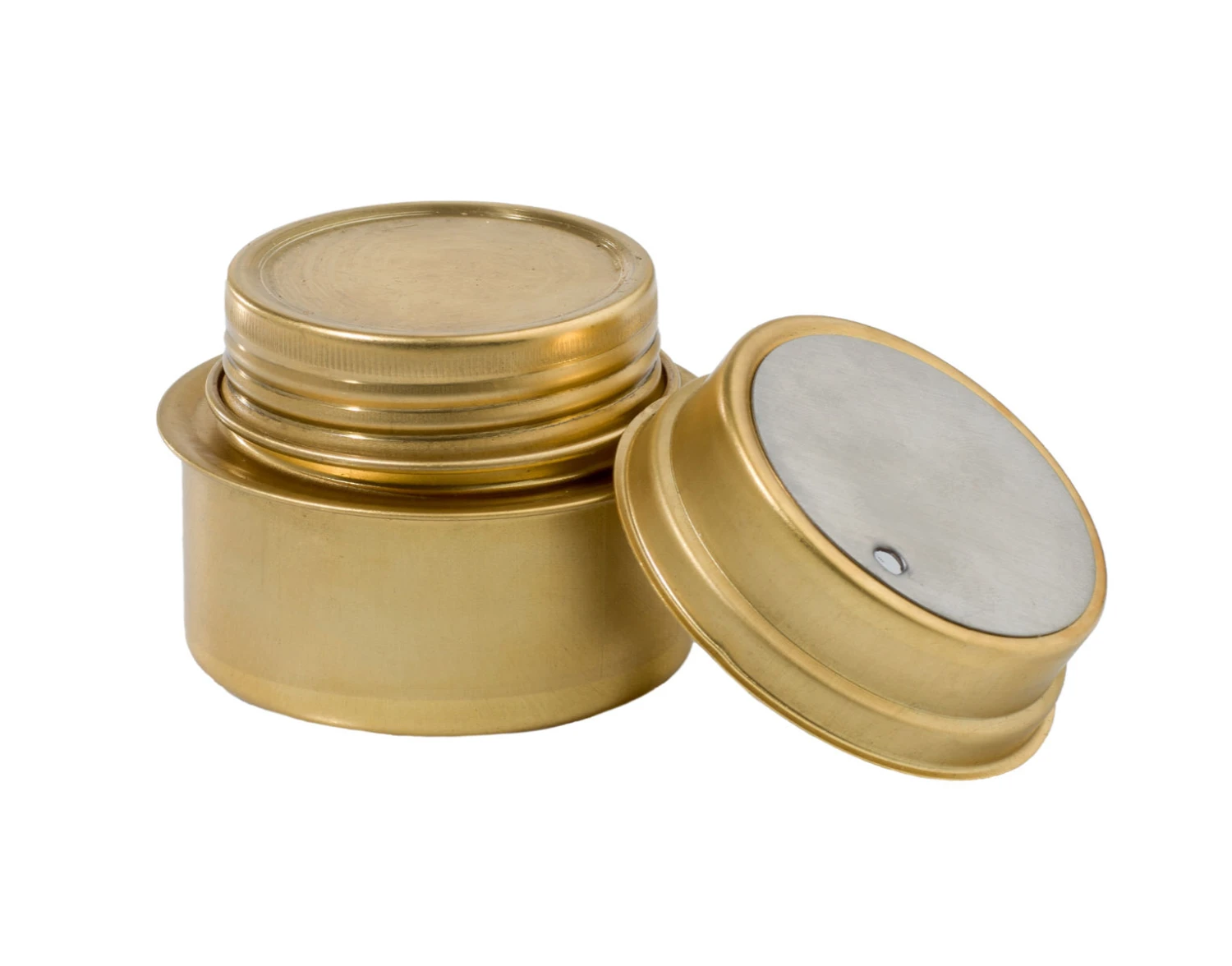 Spiritus Notkocher Messing 4 Spiritus Notkocher Messing – Bild 2