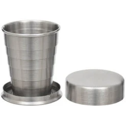 Edelstahl Teleskopbecher 4 Cl