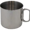 Edelstahl Tasse Mit Klappgriff 450ml -Angebote Camp Rucksack Store 33370 edelstahl tasse klappgriff 450ml