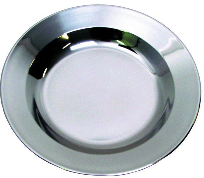 Edelstahl Teller 4 Edelstahl Teller – Bild 2